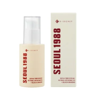 KSECRET- Sérum Facial SEOUL 1988: Liposoma de retina al 2% + Ginseng negro